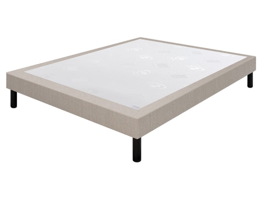 EPEDA - Sommier 120 x 190 Bristol tissé taupe 1219