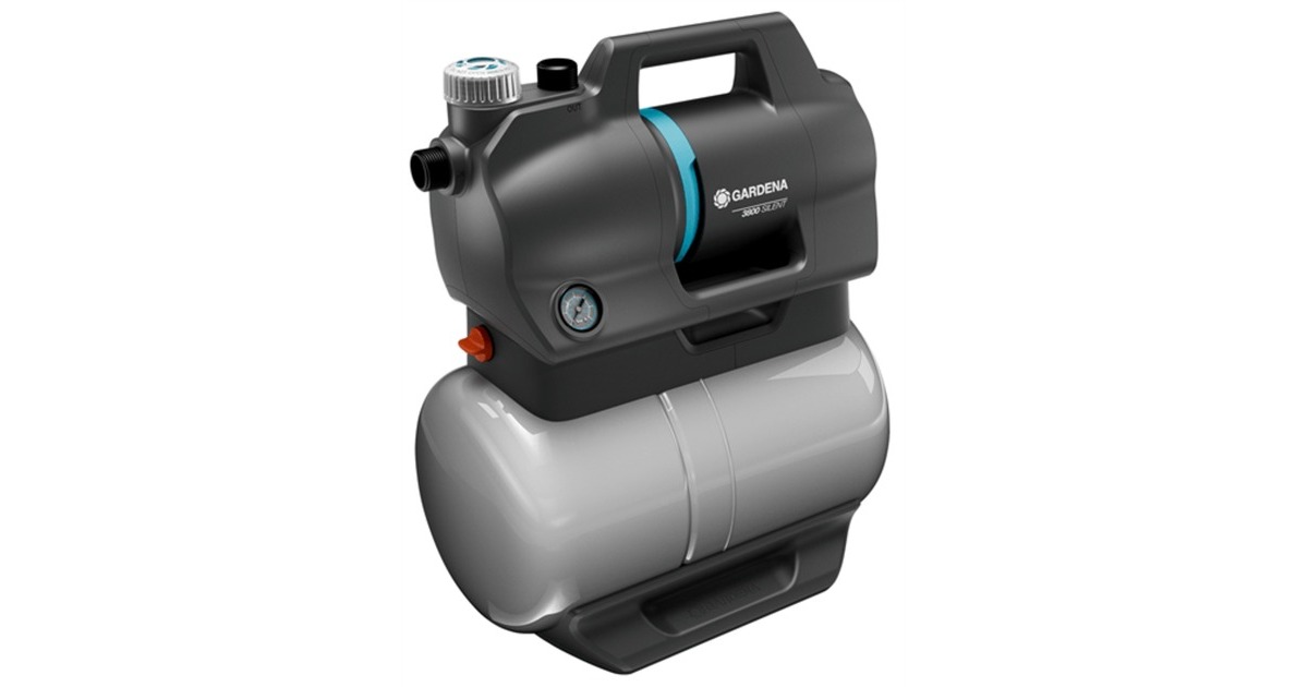 GARDENAHydrofoorpomp 3800 Silent  (Grijs, 600 Watt)