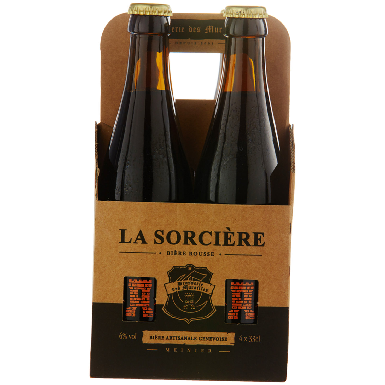 Murailles Bier La Sorcière rousse 4x33cl -132cl