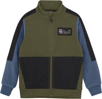 Color Kids Fleecejakke, Grape Leaf