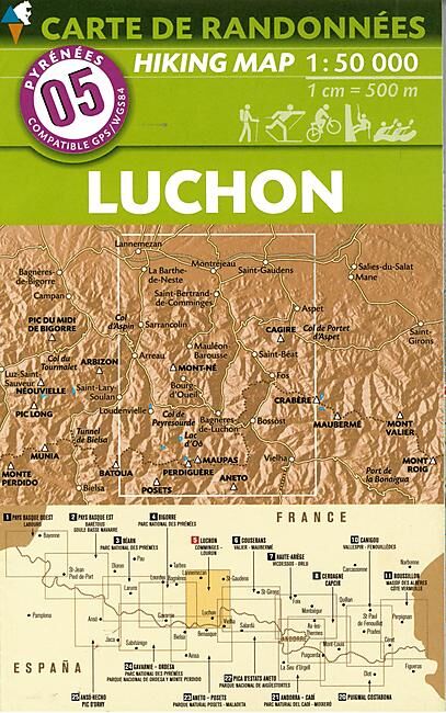 RANDO EDITIONS - 5 LUCHON 1 50 000