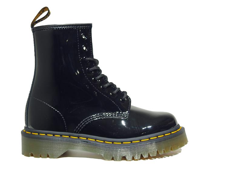 Dr. Martens 1460 Bex Zwart (black patent lamper)