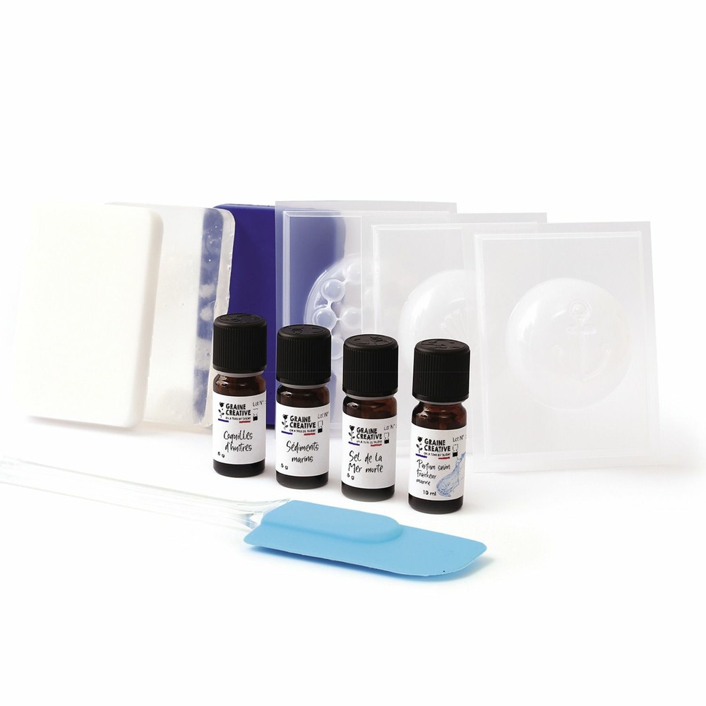 Coffret diy savons marins