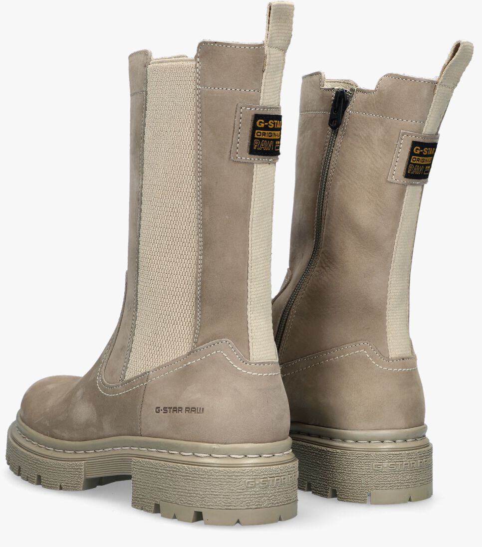 G-STAR RAW taupe g-star raw chelsea boots kafey hgh chs nub w