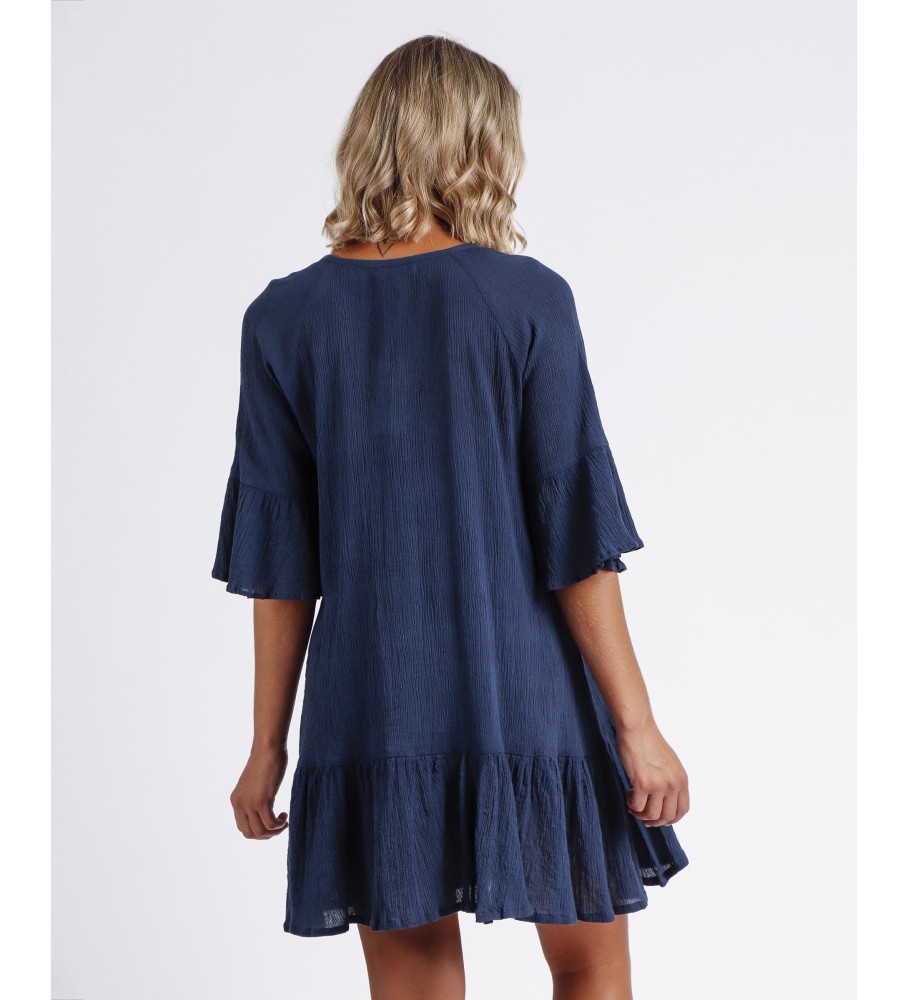 Vestido azul marinho Admas Paradise