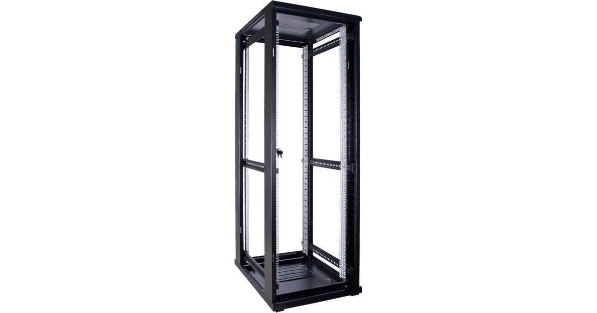 DSI37U serverkast met geperforeerde deur - DS6837PP server rack  (Zwart, 600 x 800 x 1800mm)