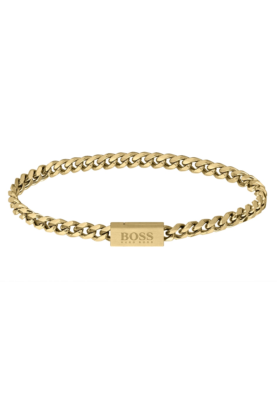 BOSS Armband »Schmuck Edelstahl Armschmuck Panzerkette CHAIN FOR HIM«