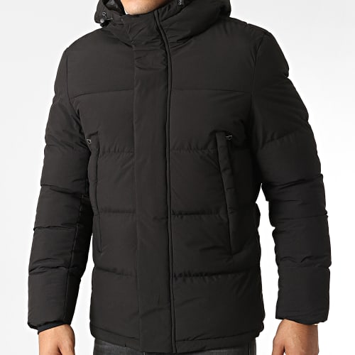 Doudoune Capuche Noir