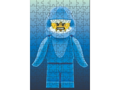 LEGO Geheime minifiguur minipuzzel (Rode editie) (5007065)