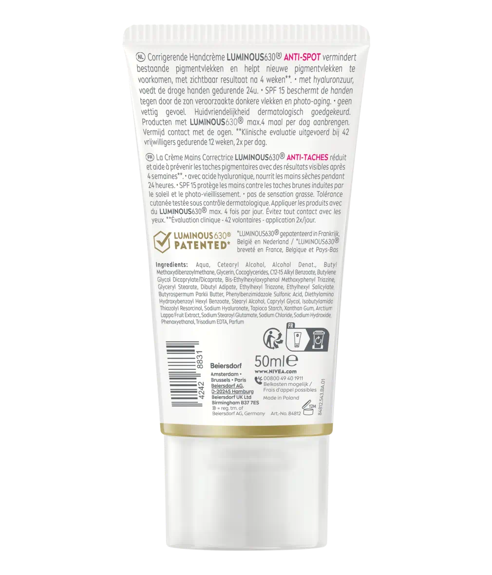 CRÈME MAINS CORRECTRICE LUMINOUS 630®