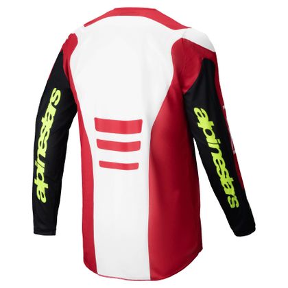 Maillot cross Alpinestars FLUID - HAUL 2025 - Rouge / Noir