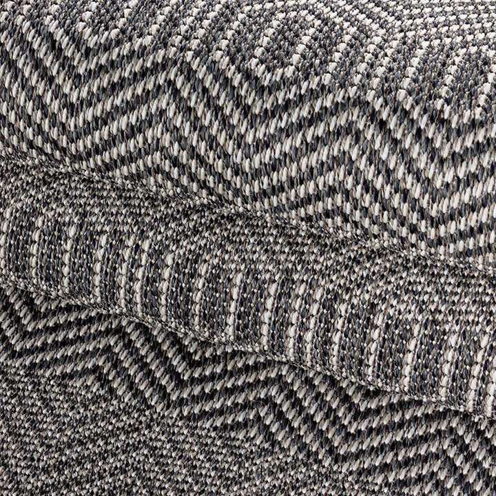 Jute balkonkleed - Aruba Melange Grijs