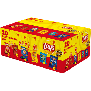 Lay's Cheetos Snackbox Chips 20 uitdeelzakjes