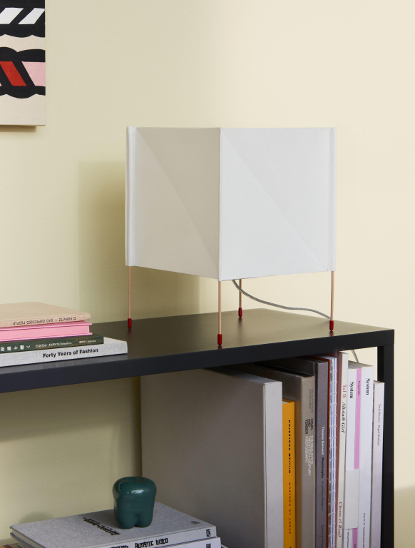 Hay Paper Cube tafellamp white