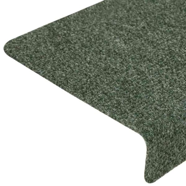 vidaXL Trappematter 15 stk nålestempel 65x21x4 cm brun