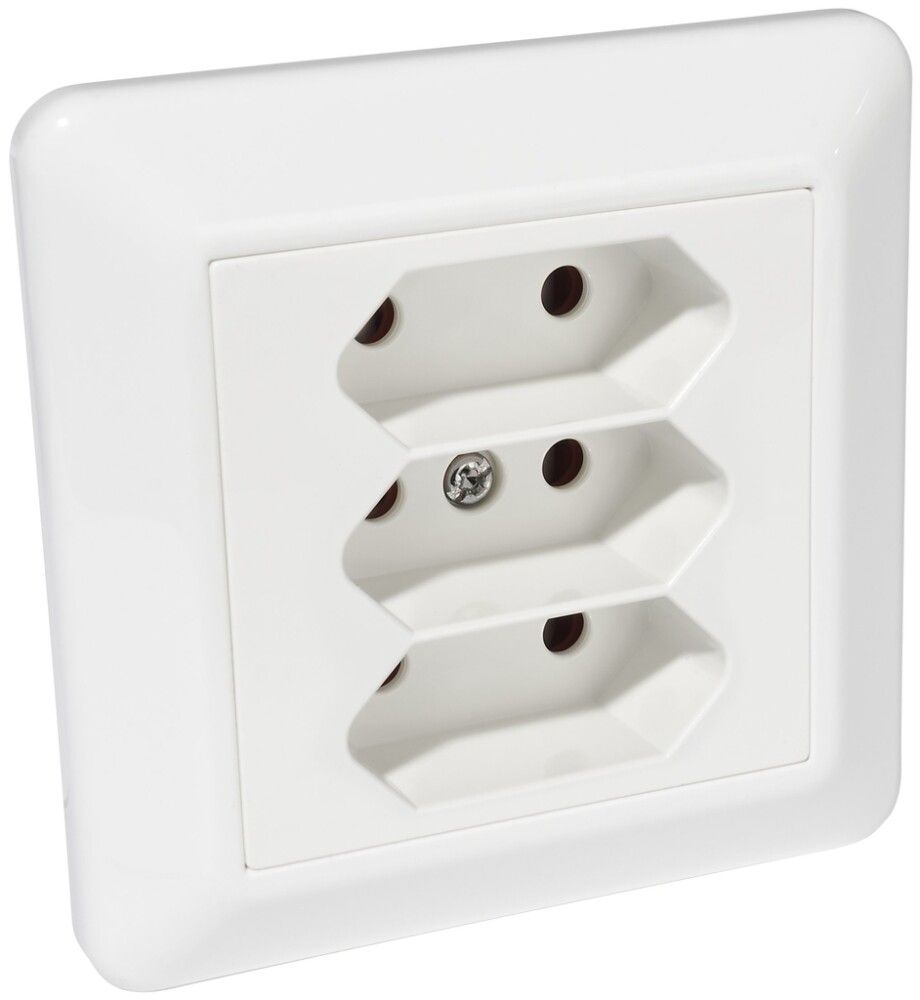 KONTAKT INNFELT 3 VEIS HVIT