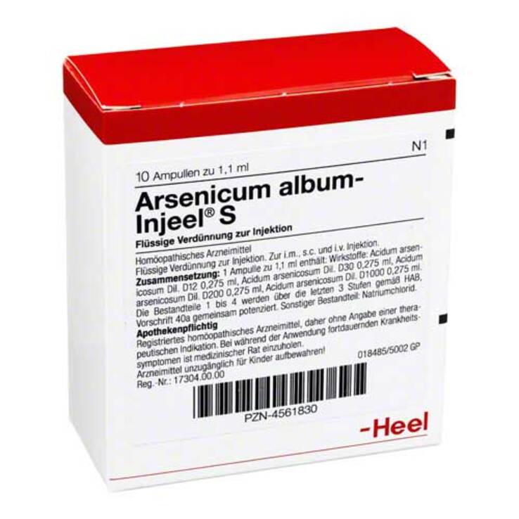 Arsenicum album Injeel S Ampullen, 10 St