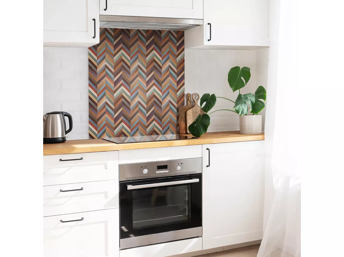 Carrelage autocollant - vinyle - Planches colorées 9x30x30