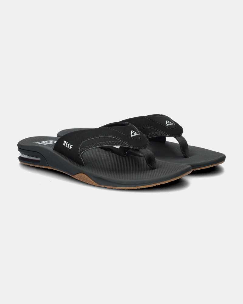 Reef Fanning Man Slippers  - zwart