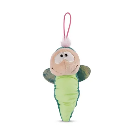 NICI Kuscheltier Glühwürmchen Glim Jim mit Loop, 13 cm