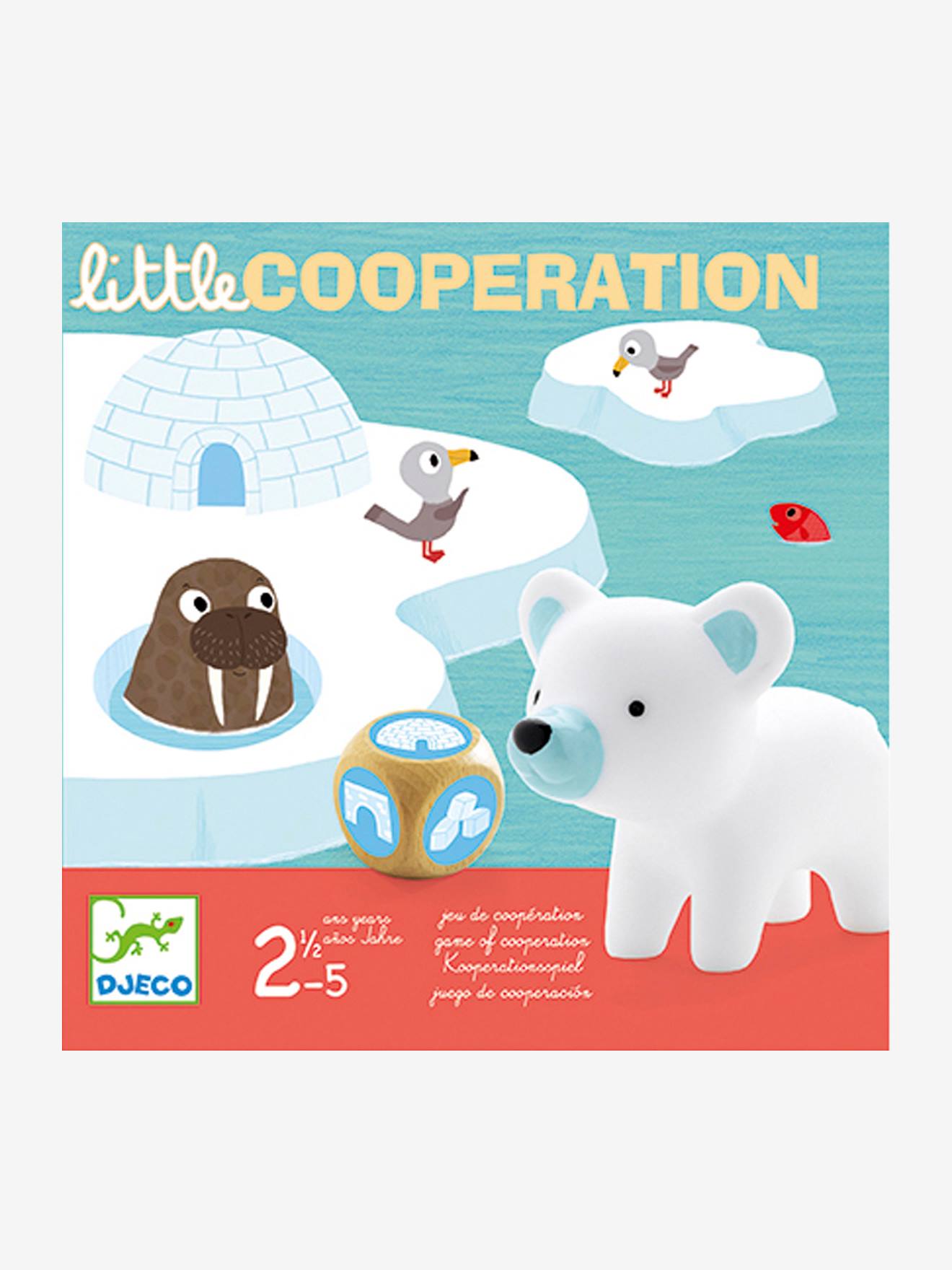 Jogo Cooperativo Multicolorido Little DJECO