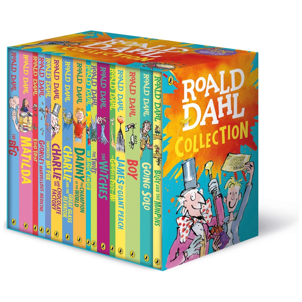 Roald-Dahl-Sammlung: 16-bändige Boxset-Kollektion
