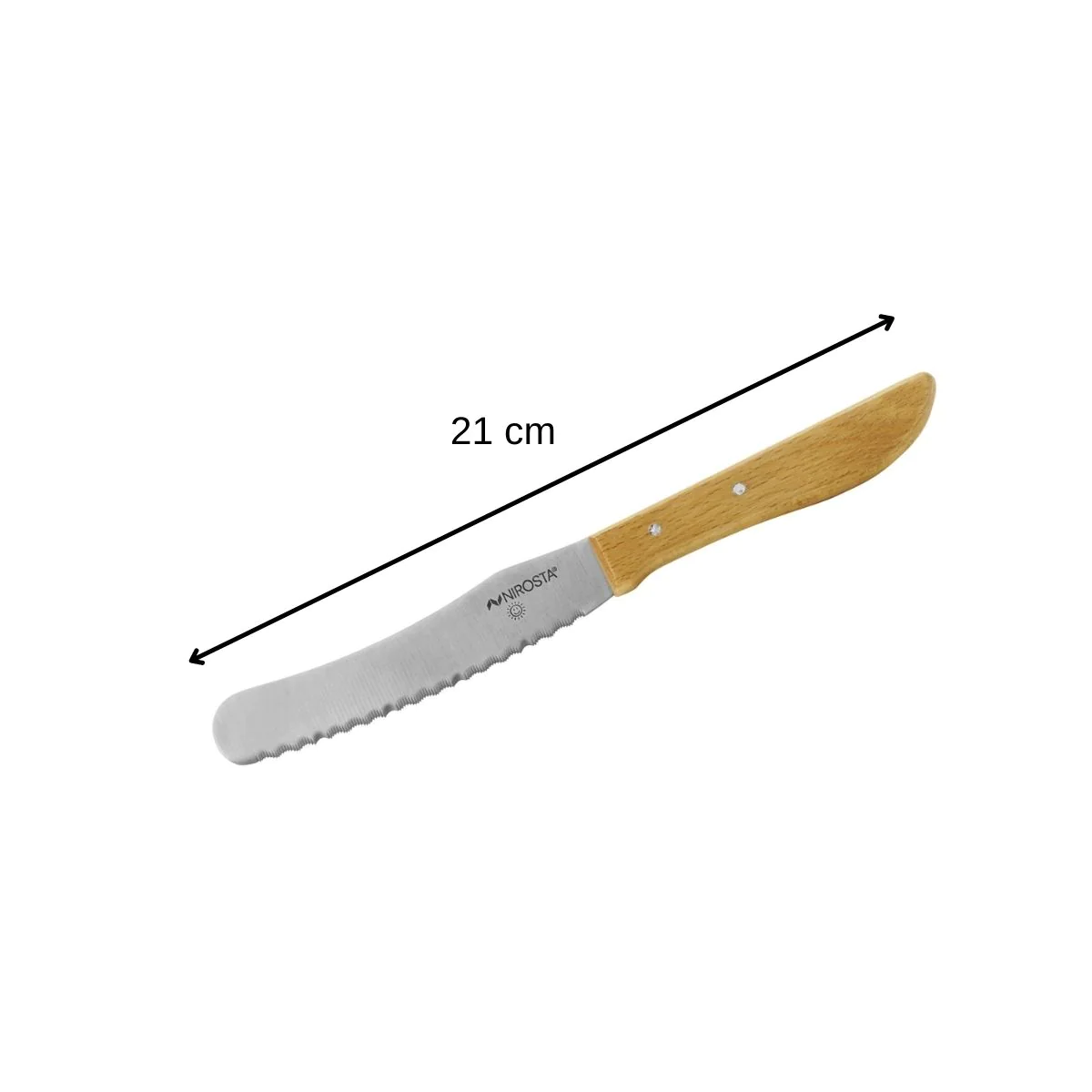 Couteau à pain et à beurre 21 cm