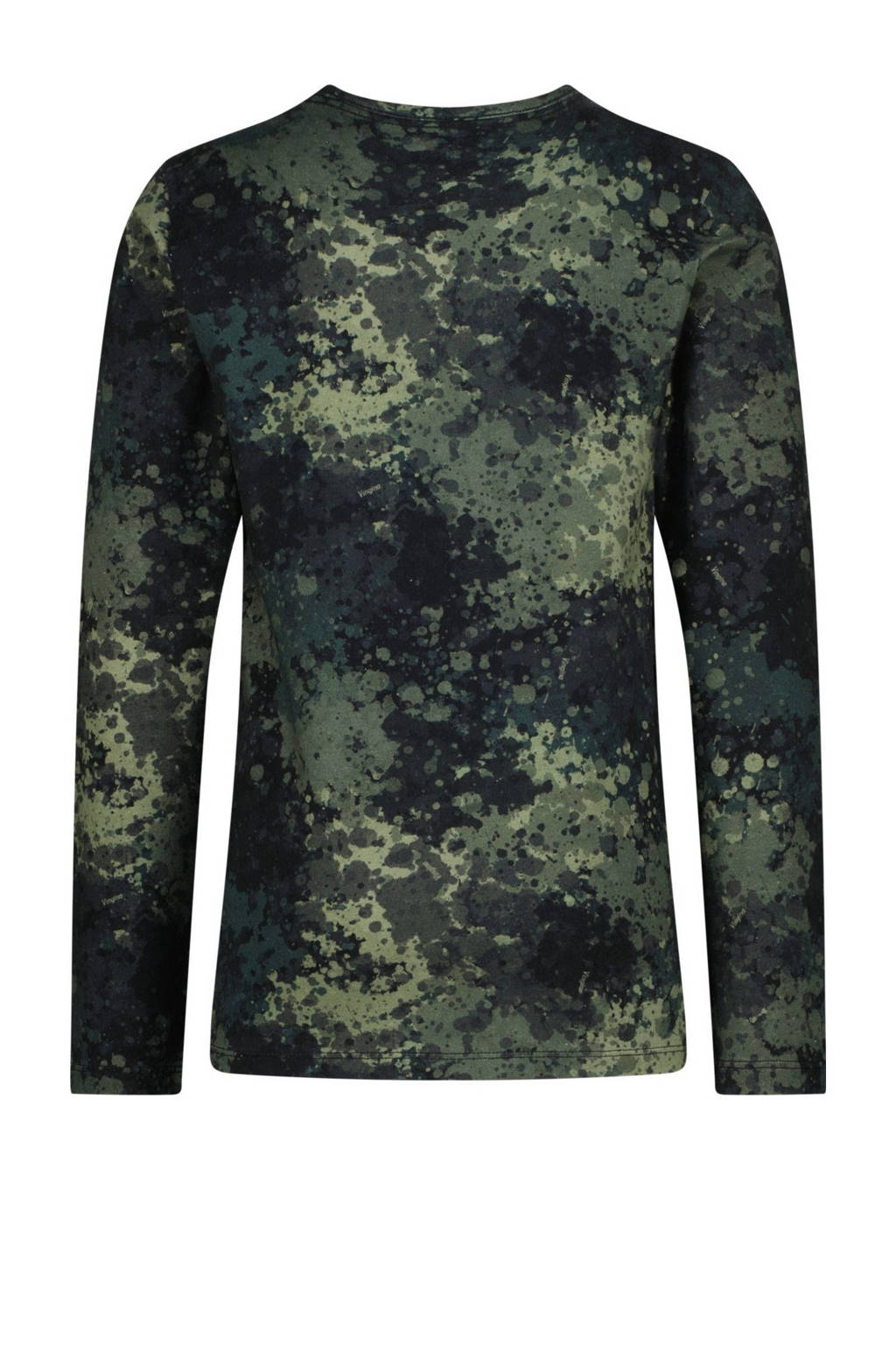 Vingino pyjama Woods met all over print donkergroen/groen