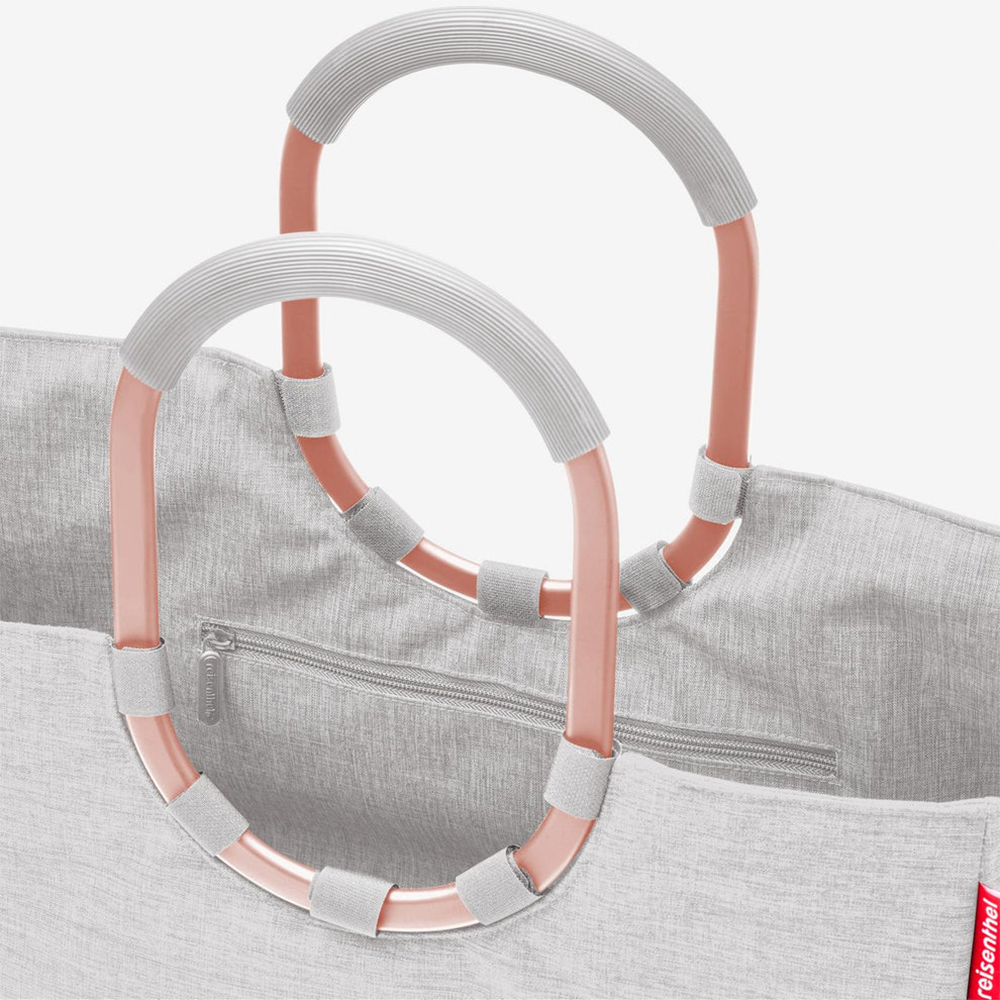 (25l) Loopshopper L Einkaufskorb Shopping Einkaufstasche (OR1036) - Twist Sky Rose