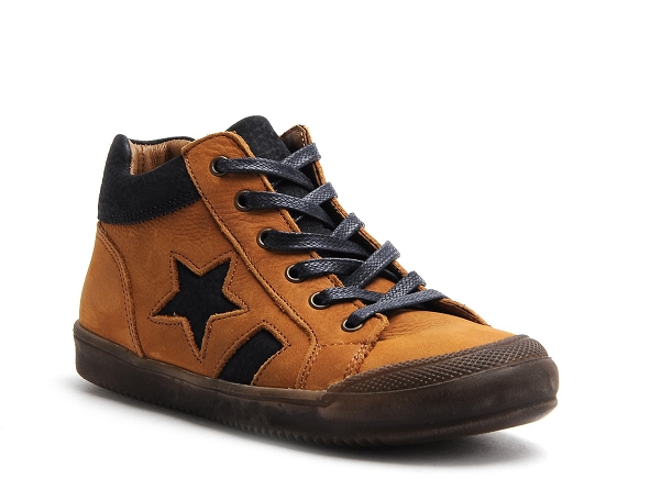 Bellamy boots bottine enfant garcon boom marron