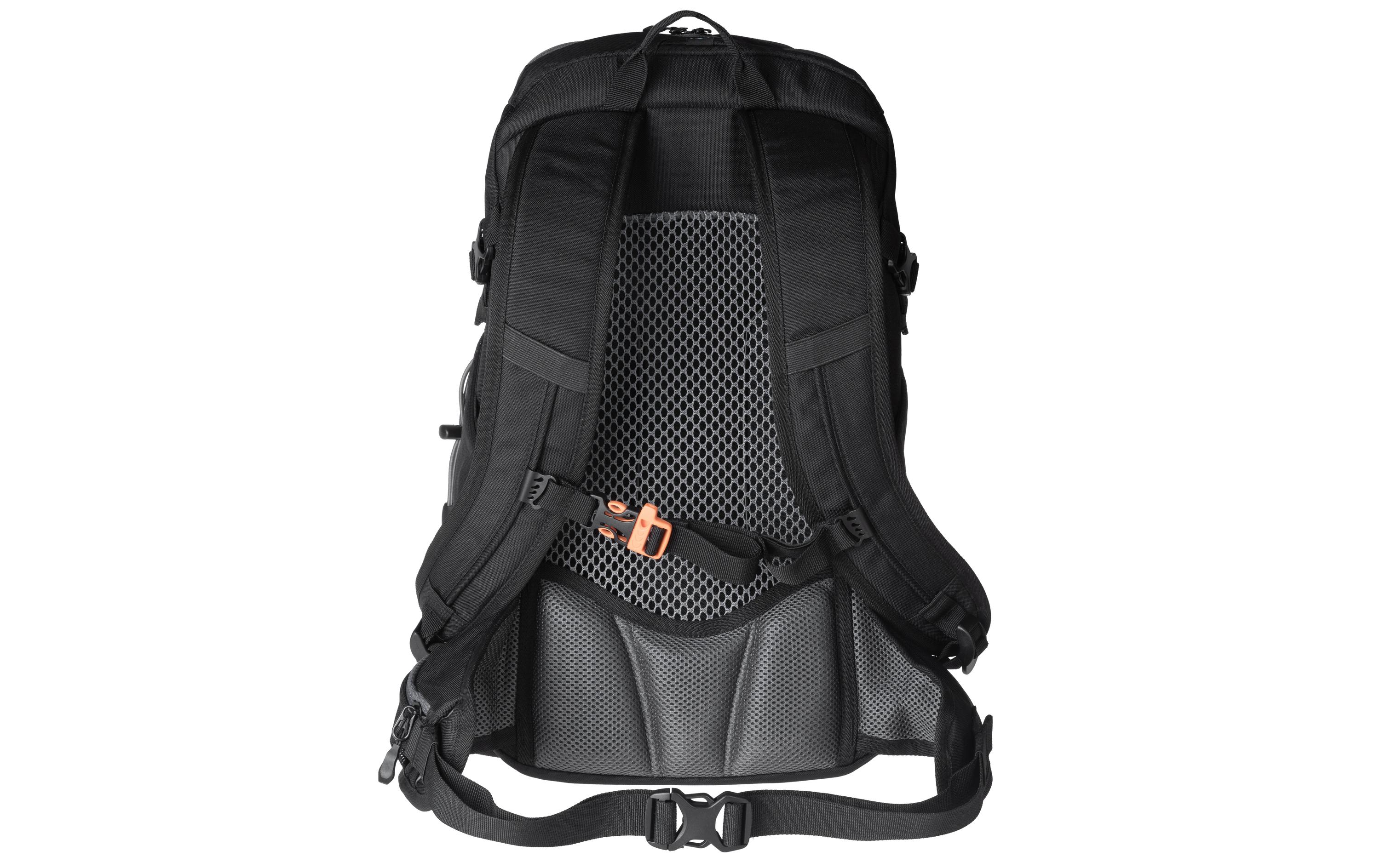 Wanderrucksack Fuurka 23 l, SchwarzFunktionaler und bequemer Bergrucksack für das ganze Jahr
