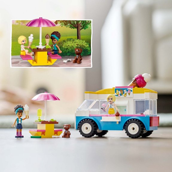 Camion de glaces Lego Friends 41715