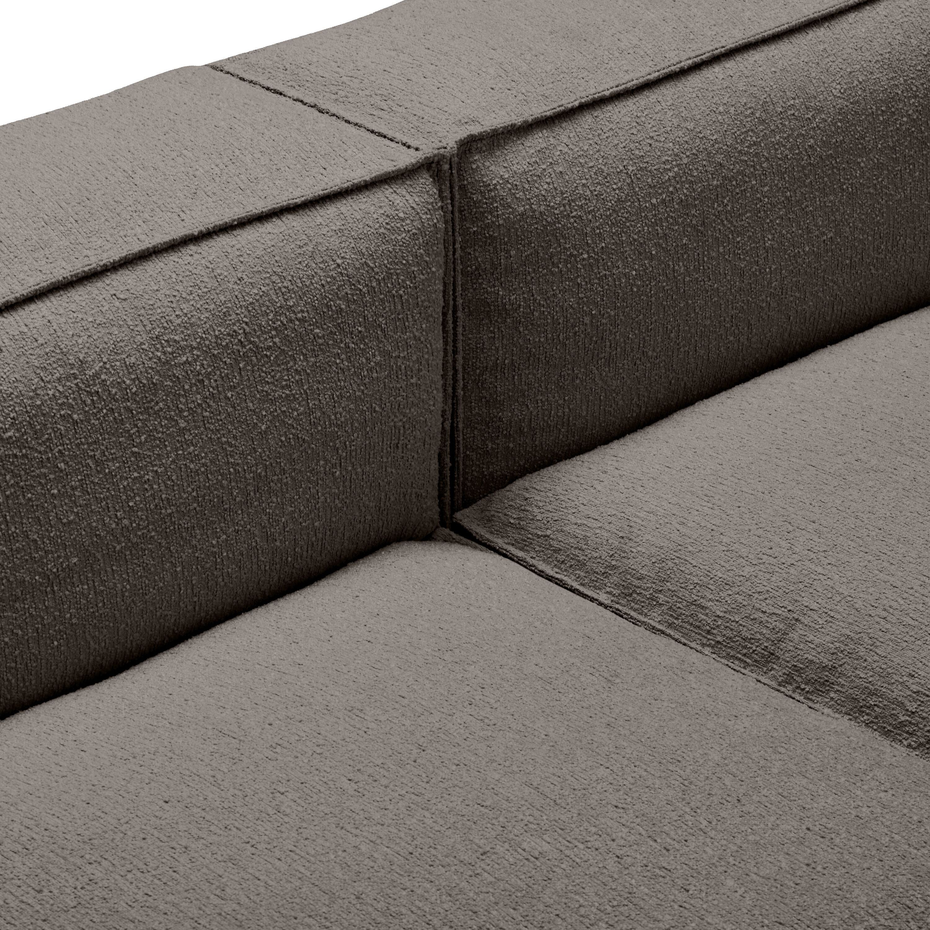 MOOD Ecksofa - Anthrazit / B: 291.0 cm x T: 168.0 cm x H: 65.0 cm