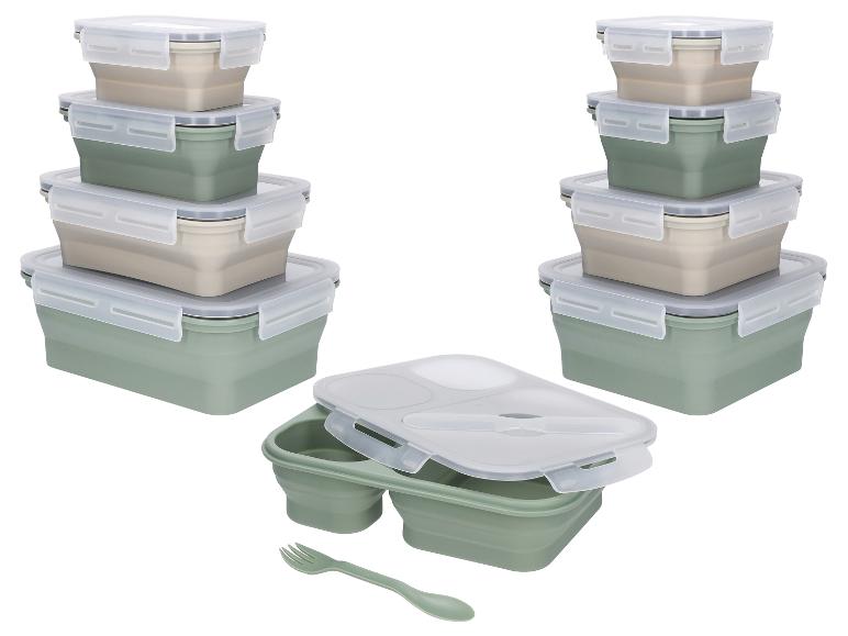 Opvouwbare vershoudbakjes of lunchbox