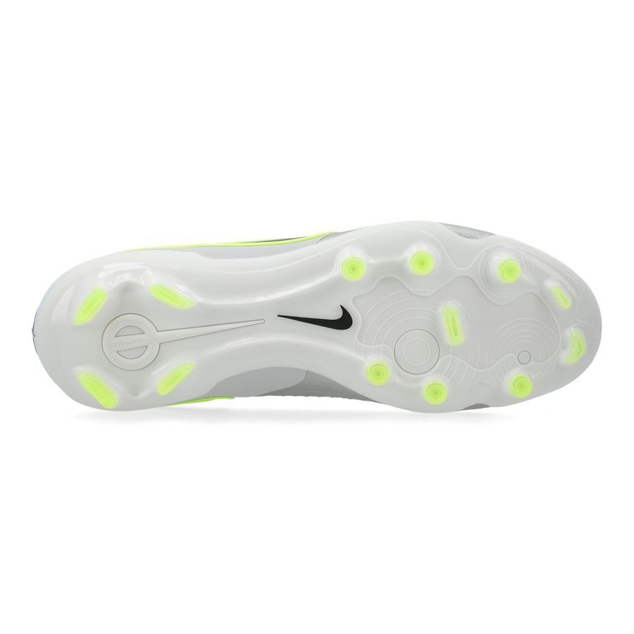 Nike Tiempo Legend 10 Pro FG Mad Voltage - Argenté/Noir/Jaune Fluo