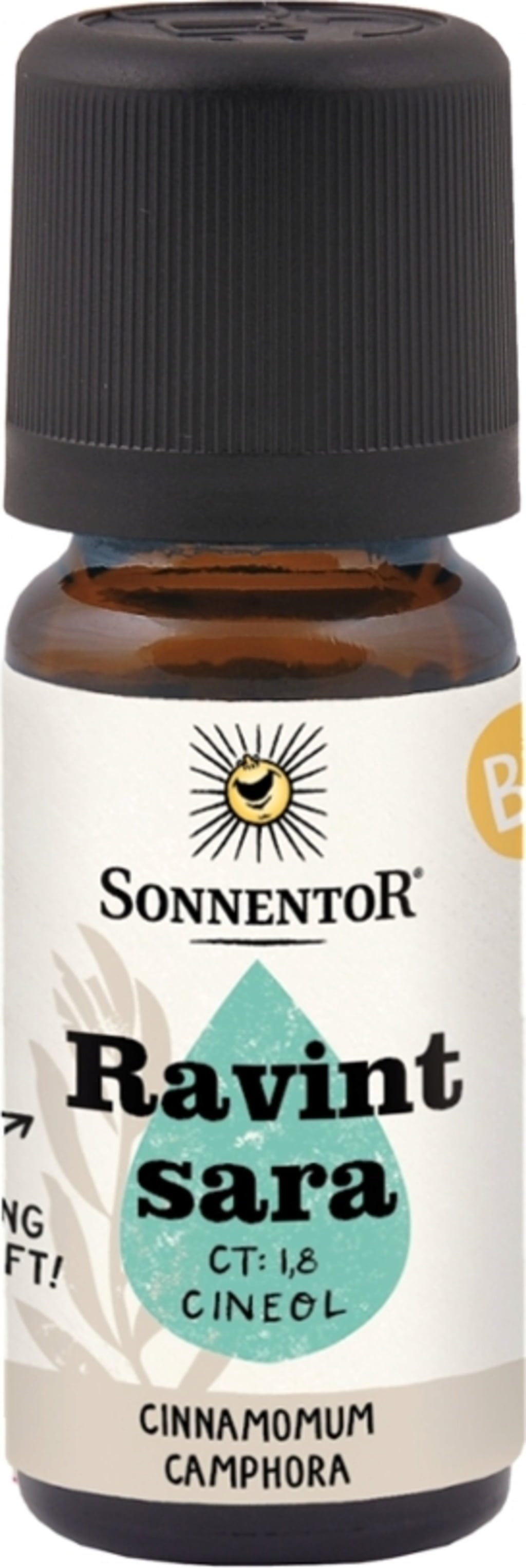 Sonnentor  Bio Ravintsara Chemotyp 1,8 Cineol ätherisches Öl , 10 ml