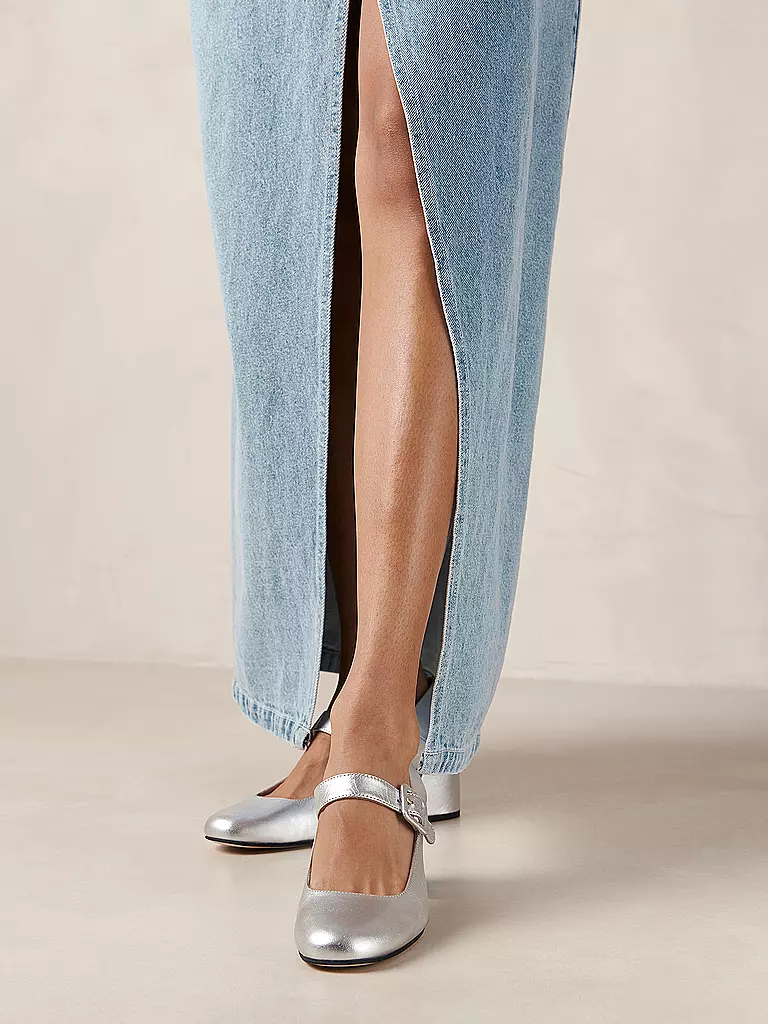 ALOHAS Pumps LEAH silber