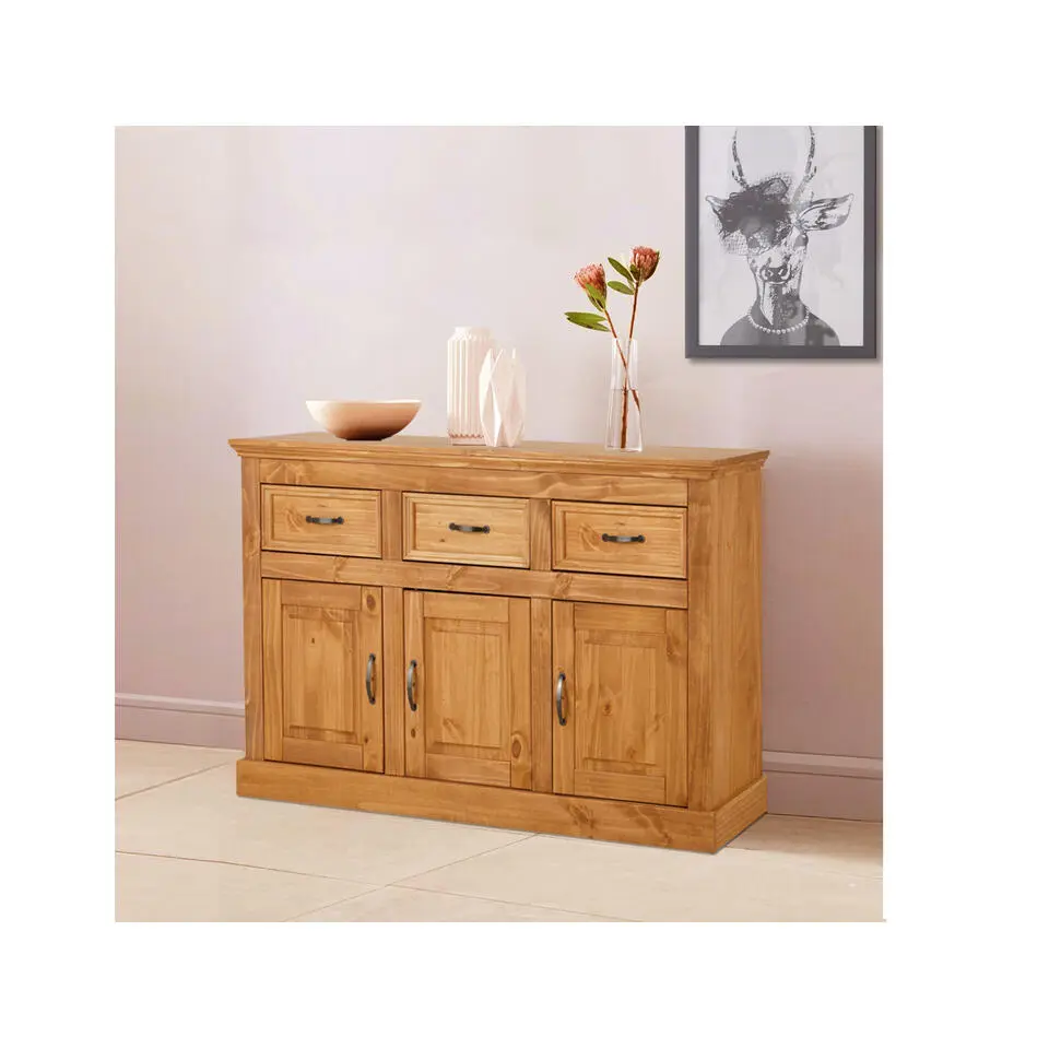 Selma - Dressoir met 3 deuren en 3 laden grenen