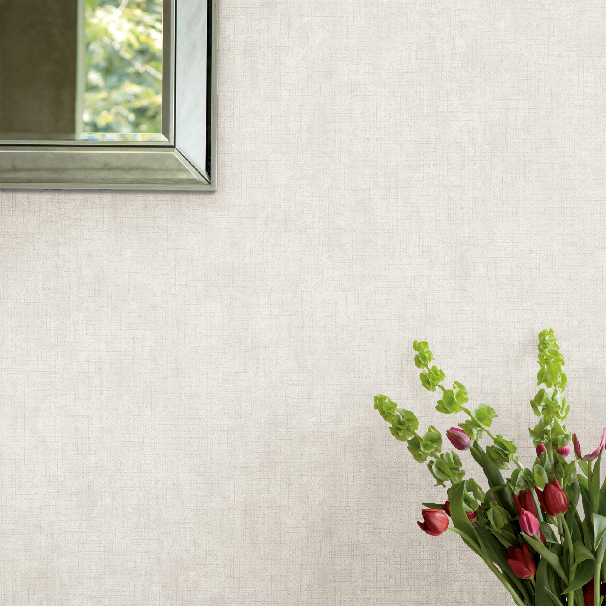Laura Ashley Plain Behang - Uni - 10mx52cm - Grijs