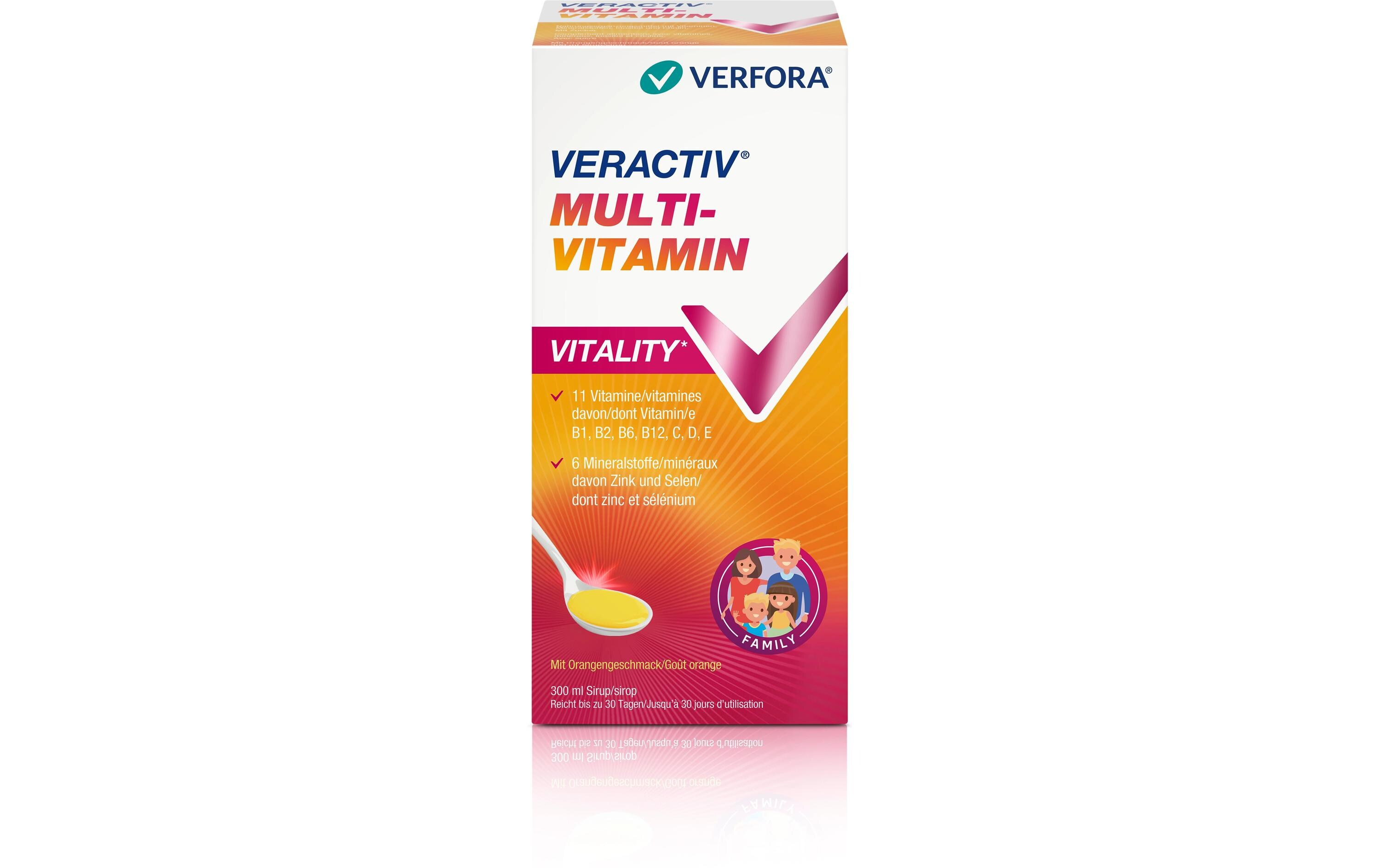 Multi-Vitamin Sirup 300 mlVeractiv Multi-Vitamin