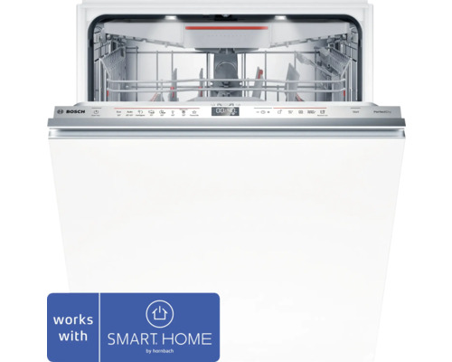 Bosch SBV6ZCX16E volledig geïntegreerde vaatwasser, 59,8 x 86,5 x 55 cm, voor 14 couverts, 9 l inhoud, 40 dB(A)