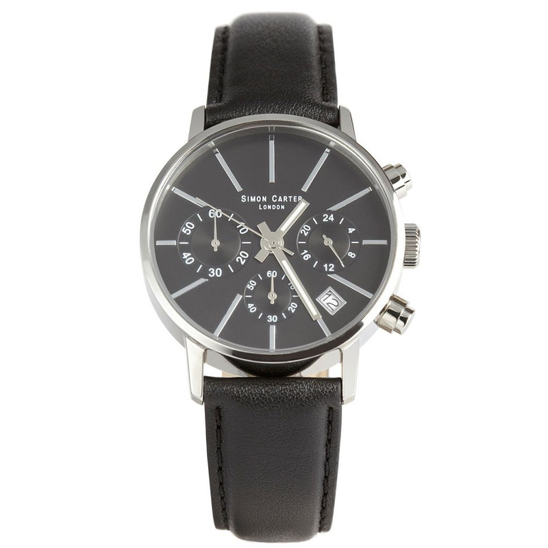Montre Simon Carter, LT001 Black