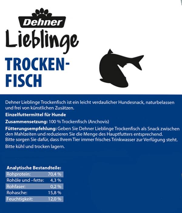 Dehner Lieblinge Hundesnack Trockenfisch
