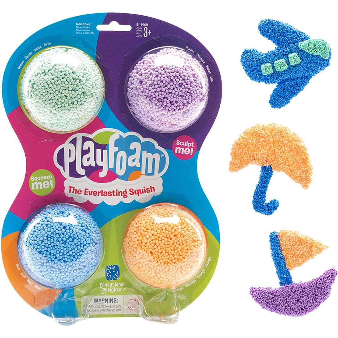 learning resources playfoam - original - 4 kleuren