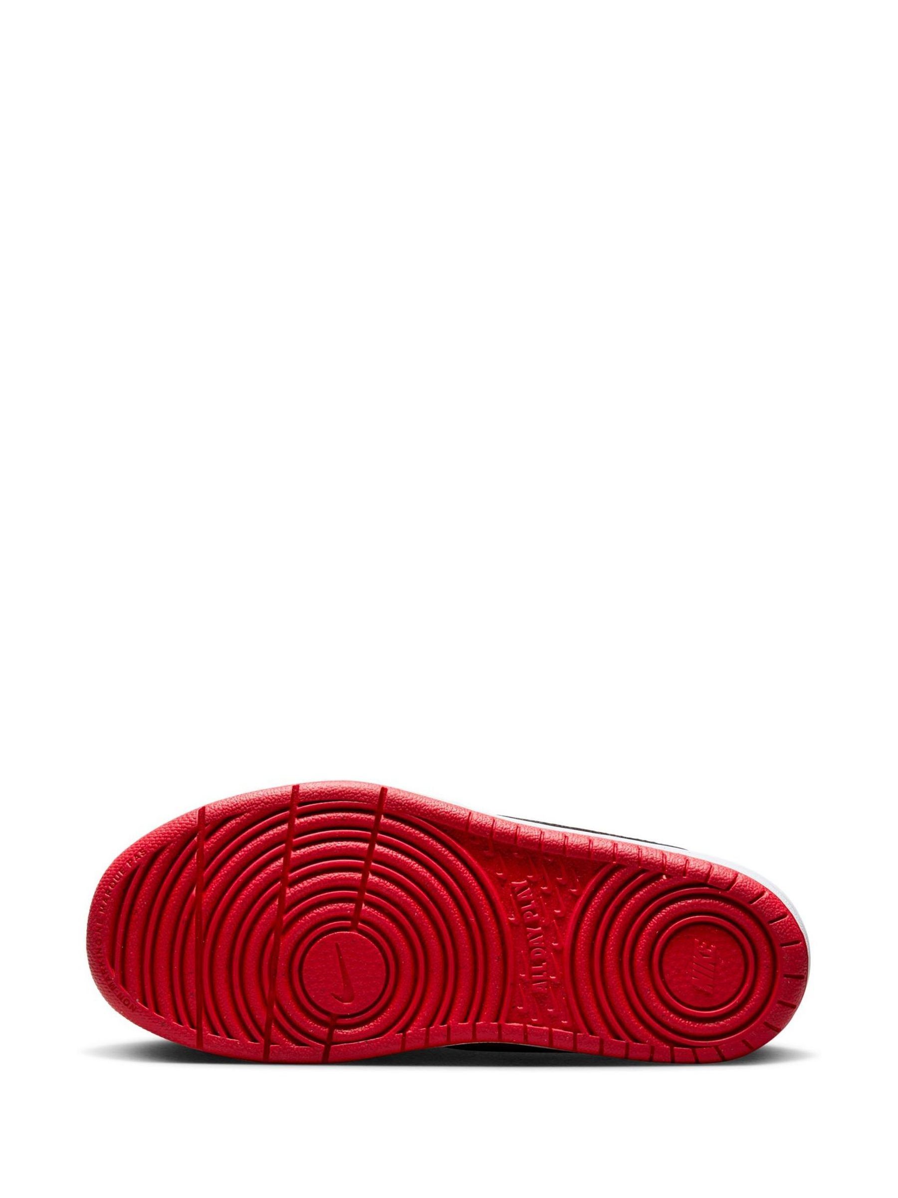 Rood/zwart - Nike - Lage Junior Court Borough Recraft sneakers