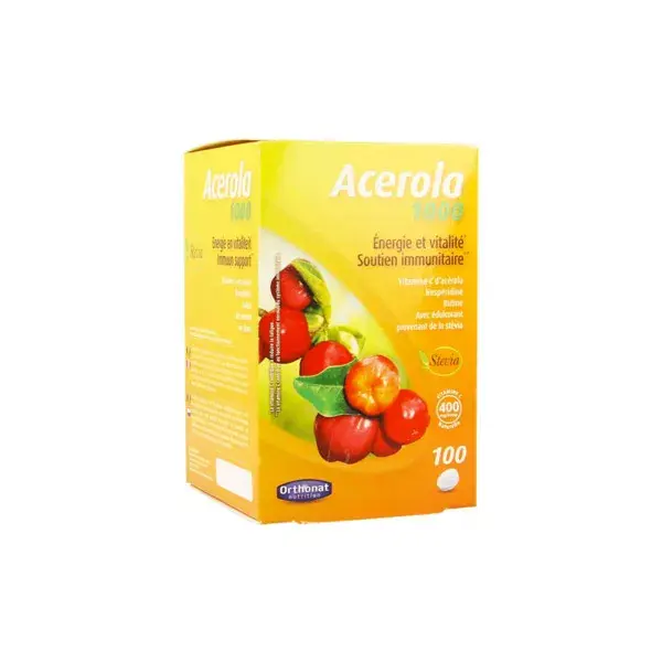 Orthonat Acerola 1000 - 100 comprimidos