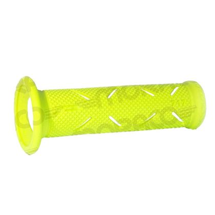 Poignées de guidon Progrip 717 FLUO Universel - Blanc / Jaune