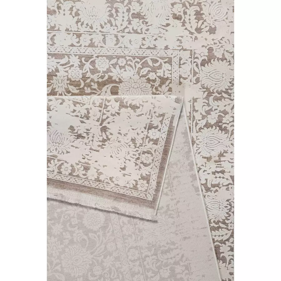Esprit Kurzflorteppich Florida weiß,grau