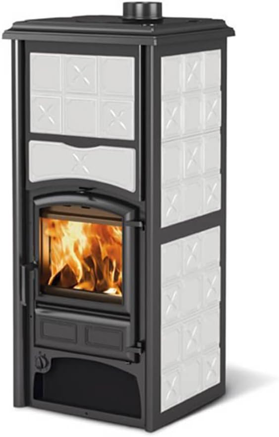 La Nordica L7117405 Loriet S DSA Wasserführender Kaminofen Weiß