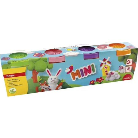 Eberhard Faber Mini Kids Club Spielknete Sonderfarben mit je 140 g